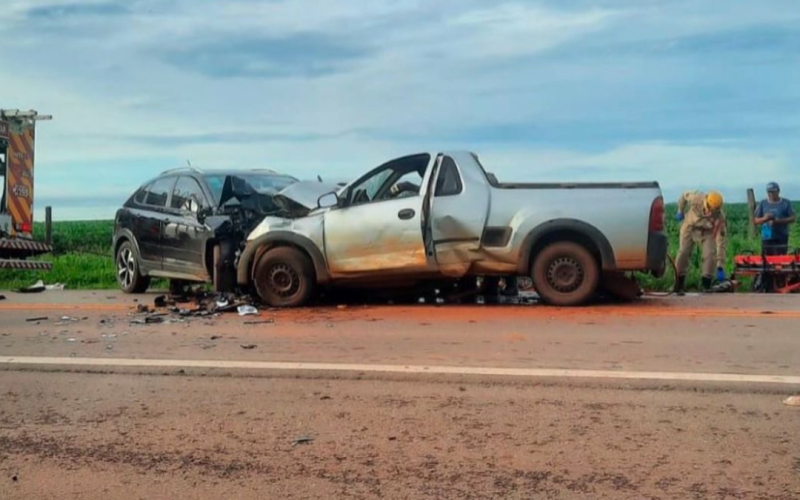 Acidente na GO-060 deixa dois mortos em Santa Bárbara de Goiás