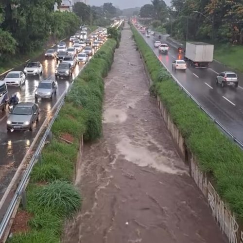 GOIÁS TEM ALERTA LARANJA PARA CHUVAS INTENSAS ATÉ DOMINGO