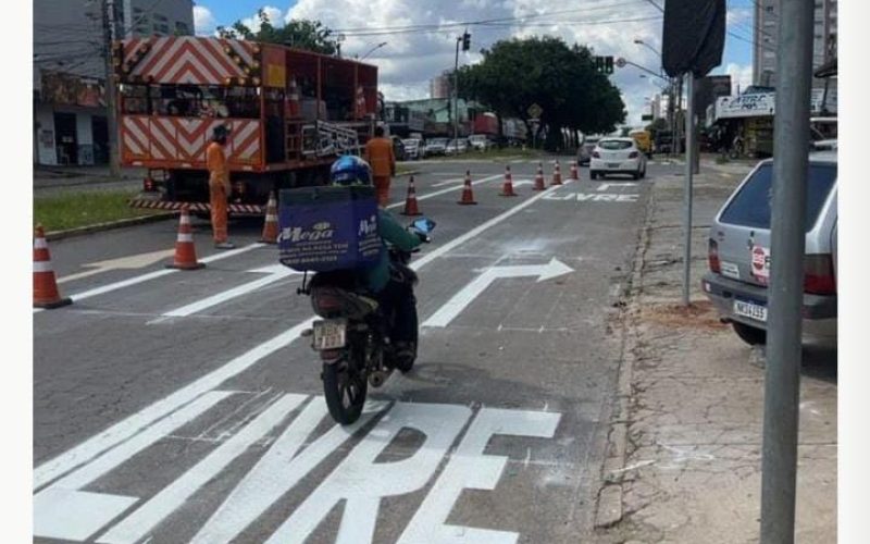 Prefeitura de Goiânia começa a implantar conversão à direita no trânsito