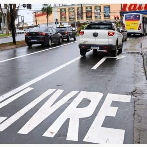 Locais aonde tem “direita livre” começam a valer no trânsito de Goiânia