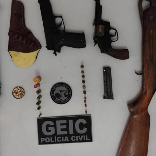 Dono de ‘oficina’ que consertava armas para criminosos é preso em Iporá