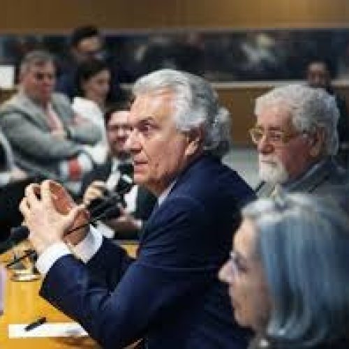 Caiado na fundação FHC, mostra resultado de Goiás.